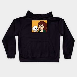 To be or not to be Daria Kids Hoodie